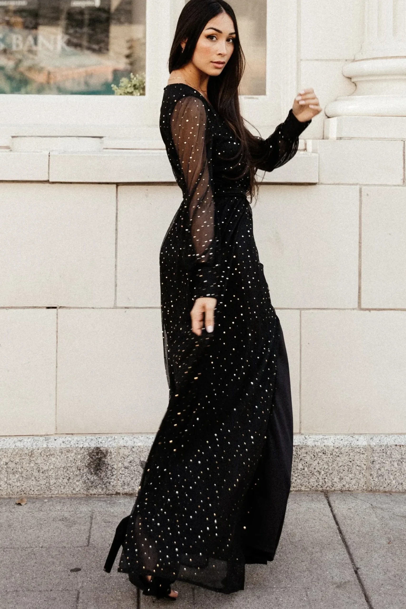 Baltic Born SALE|Abigail Sparkle Gown | Black