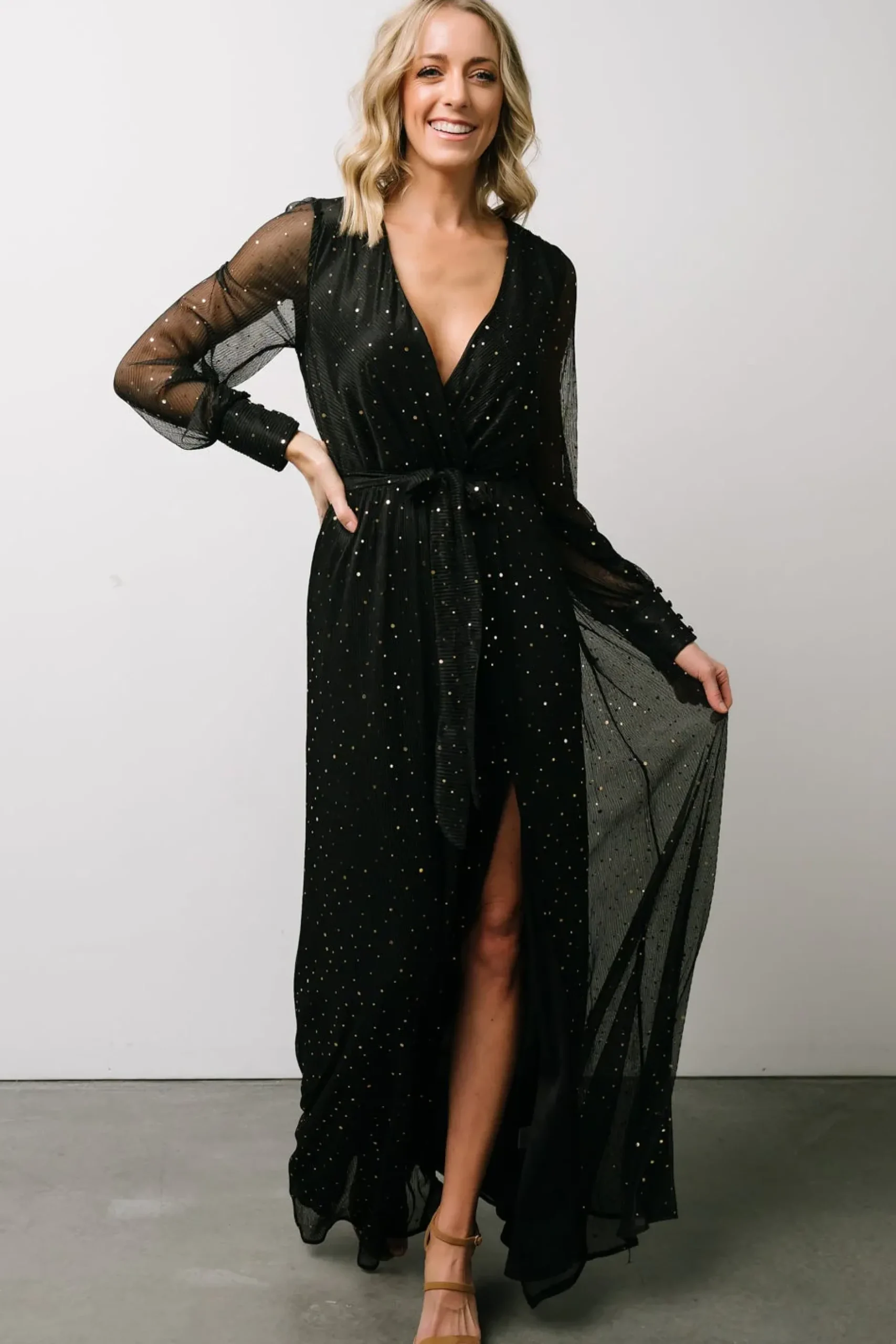 Baltic Born SALE|Abigail Sparkle Gown | Black