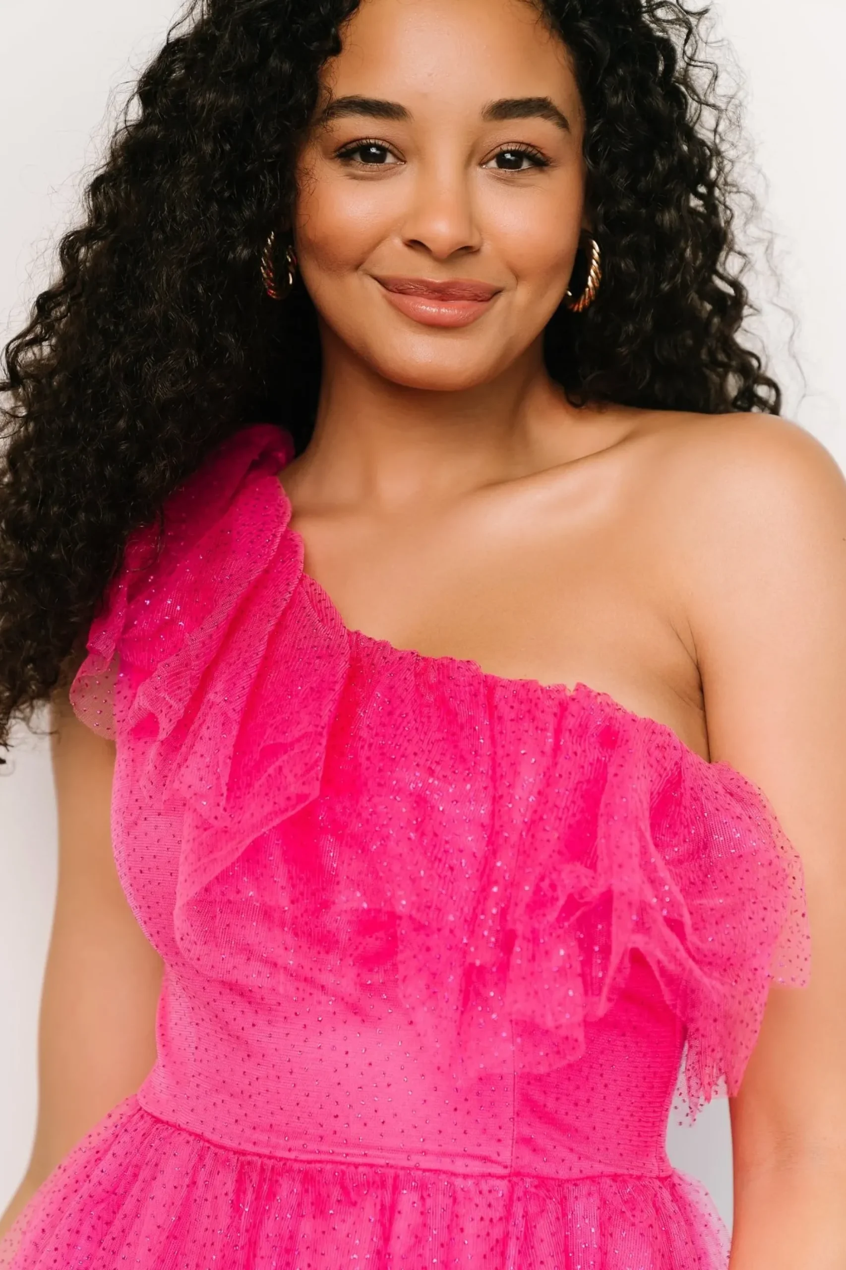 Baltic Born SALE|Anessa Tulle Dress | Fuchsia