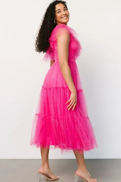 Baltic Born SALE|Anessa Tulle Dress | Fuchsia