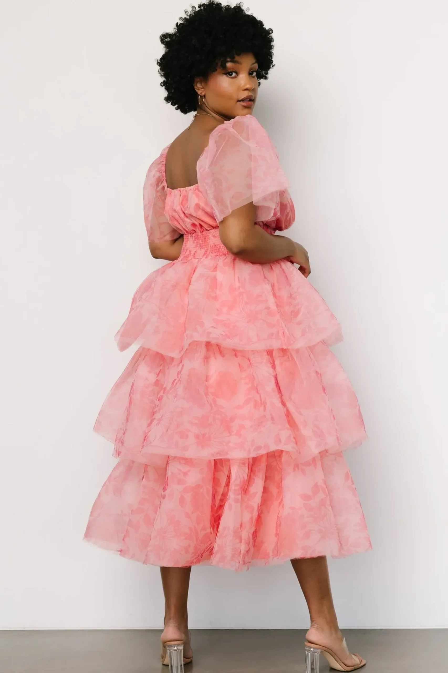 Baltic Born tulle styles|Antoinette Tulle Tiered Dress | Rose Floral