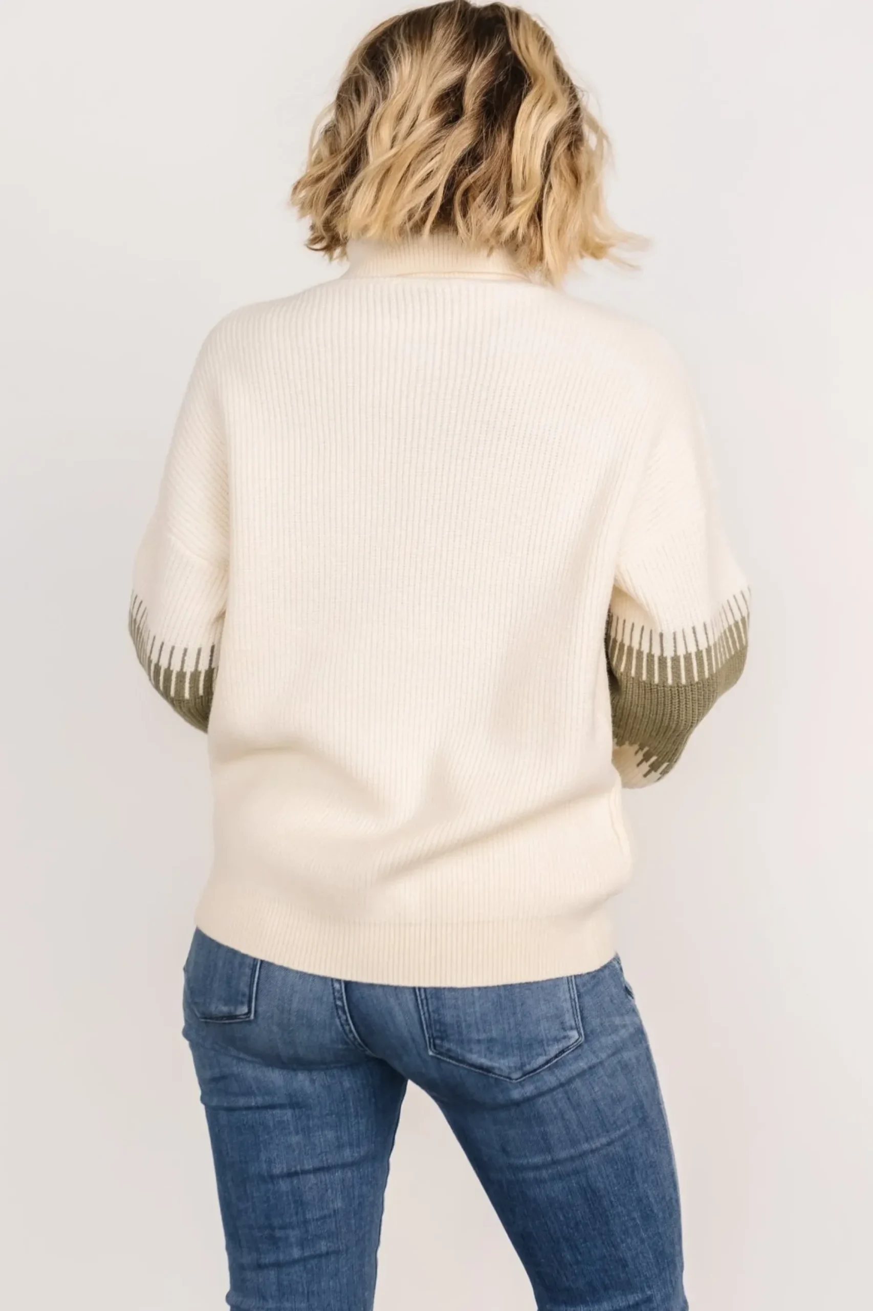 Baltic Born TOPS|sweaters|Antonov Turtle Neck Sweater | Sage + Cream
