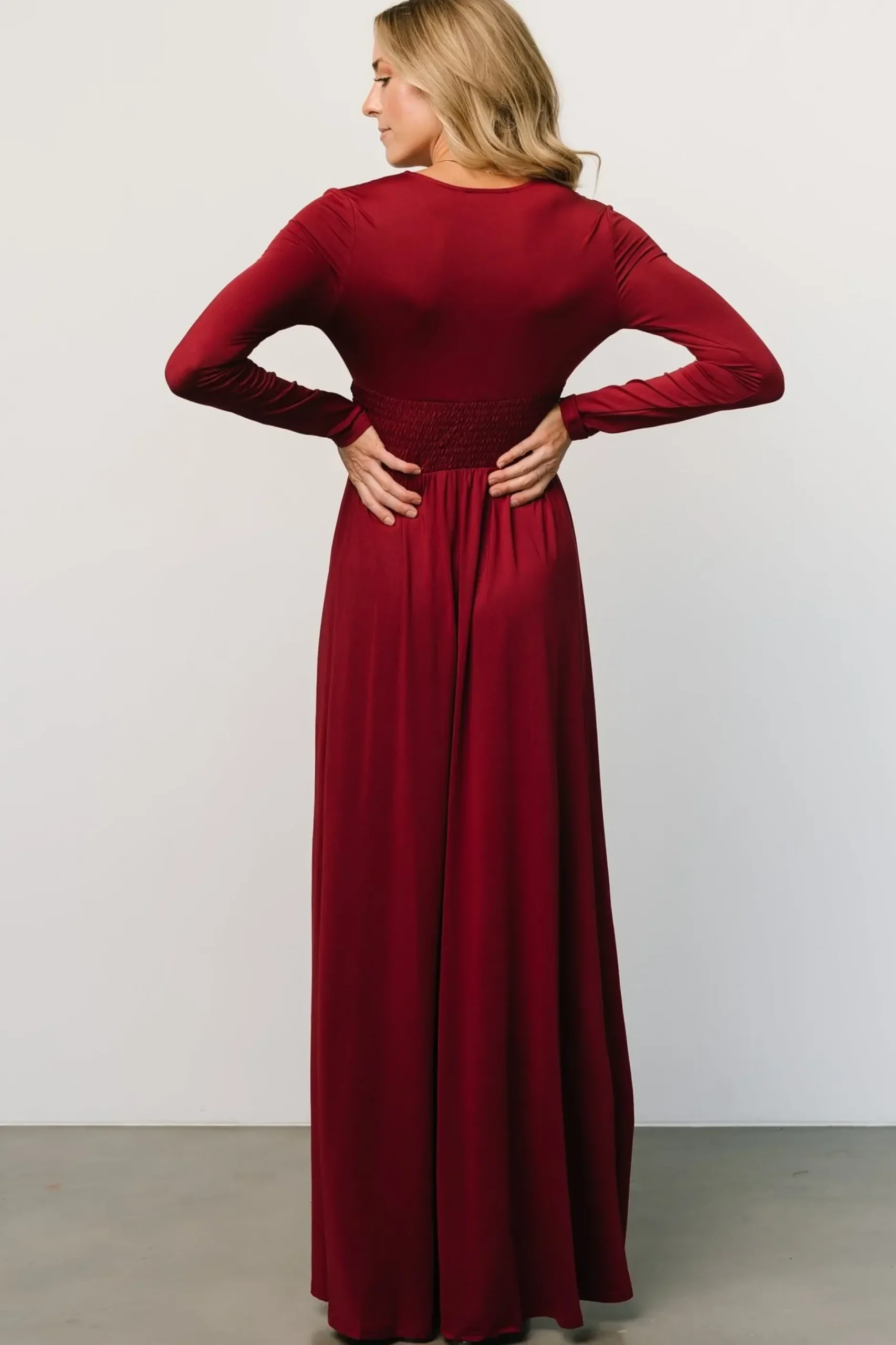 Baltic Born maxi dresses|WEDDING SUITE|Arianna Maxi Dress | Wine