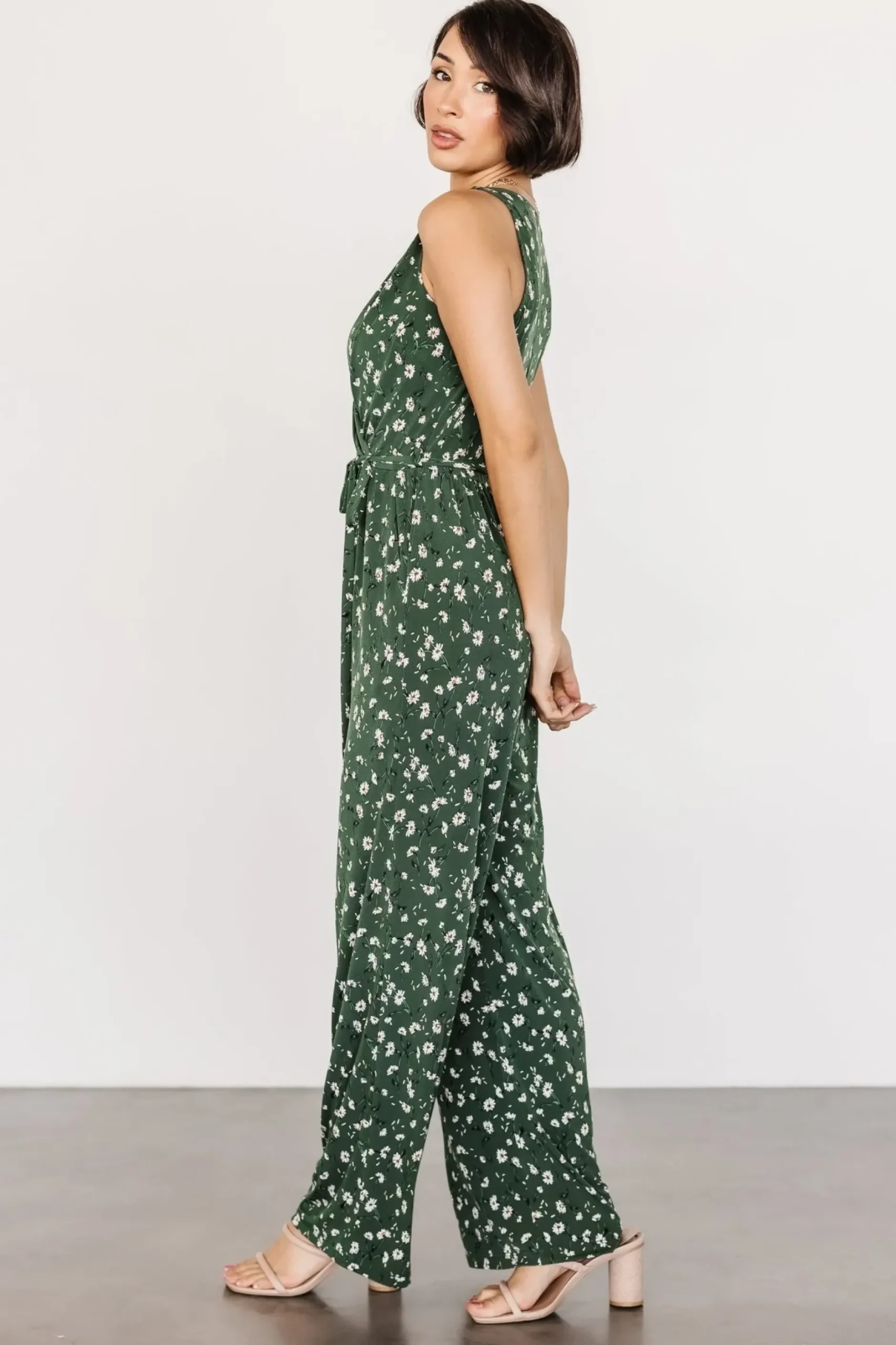 Baltic Born SALE|Ashlyn Jumpsuit | Green Floral