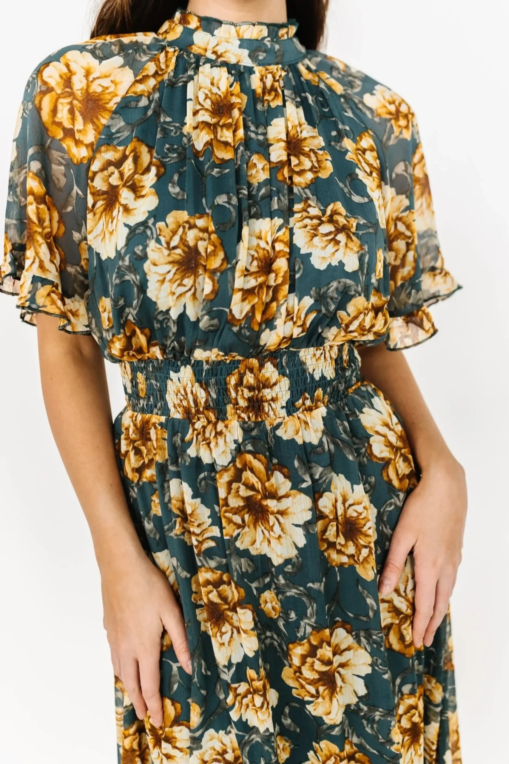Baltic Born maxi dresses|Ashton Maxi Dress | Topaz + Gold Floral