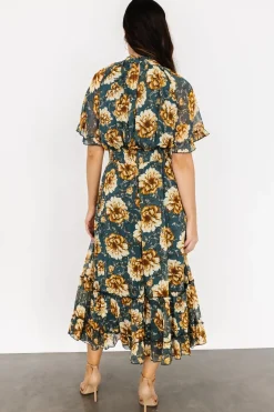Baltic Born maxi dresses|Ashton Maxi Dress | Topaz + Gold Floral