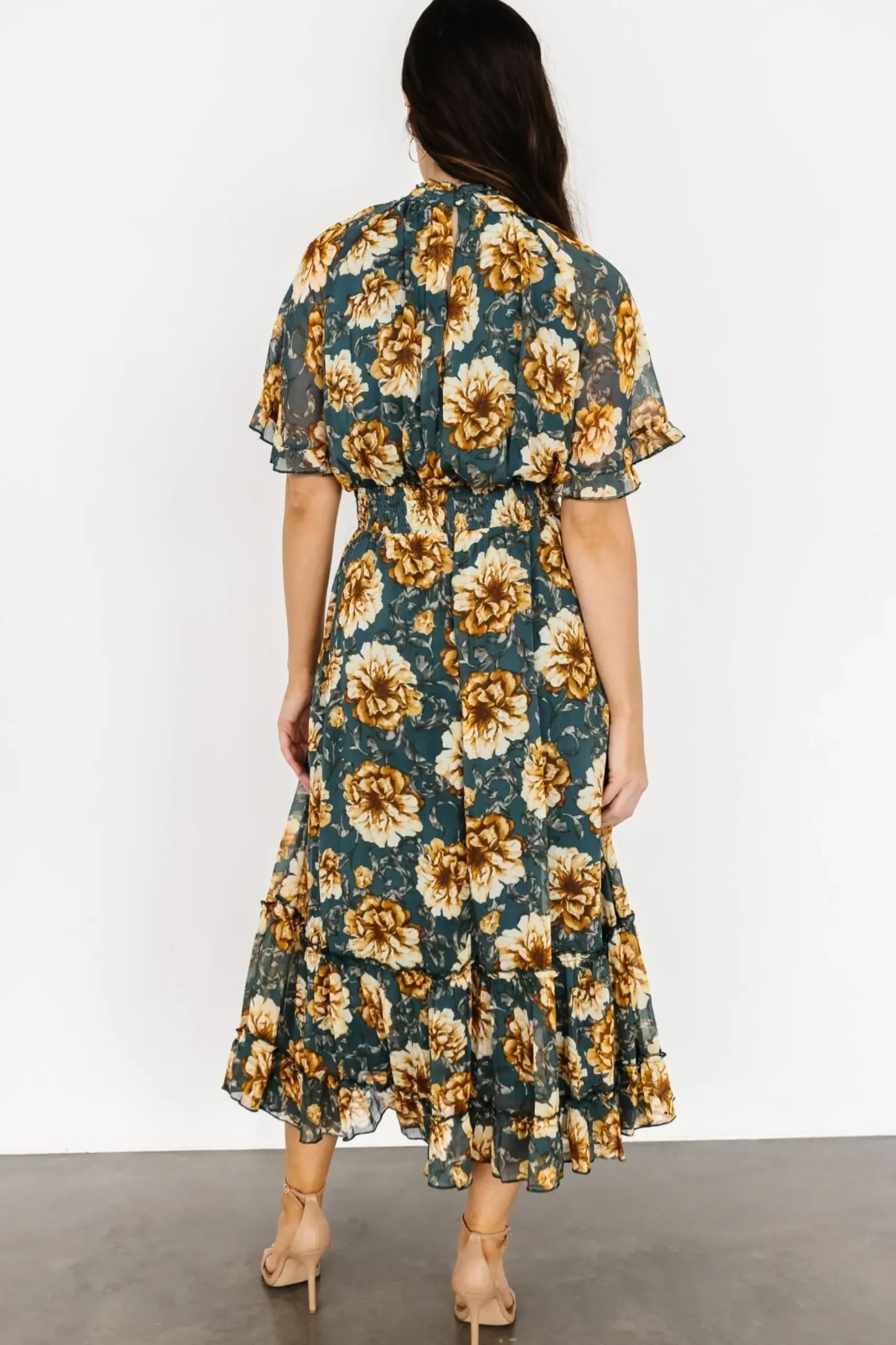 Baltic Born maxi dresses|Ashton Maxi Dress | Topaz + Gold Floral