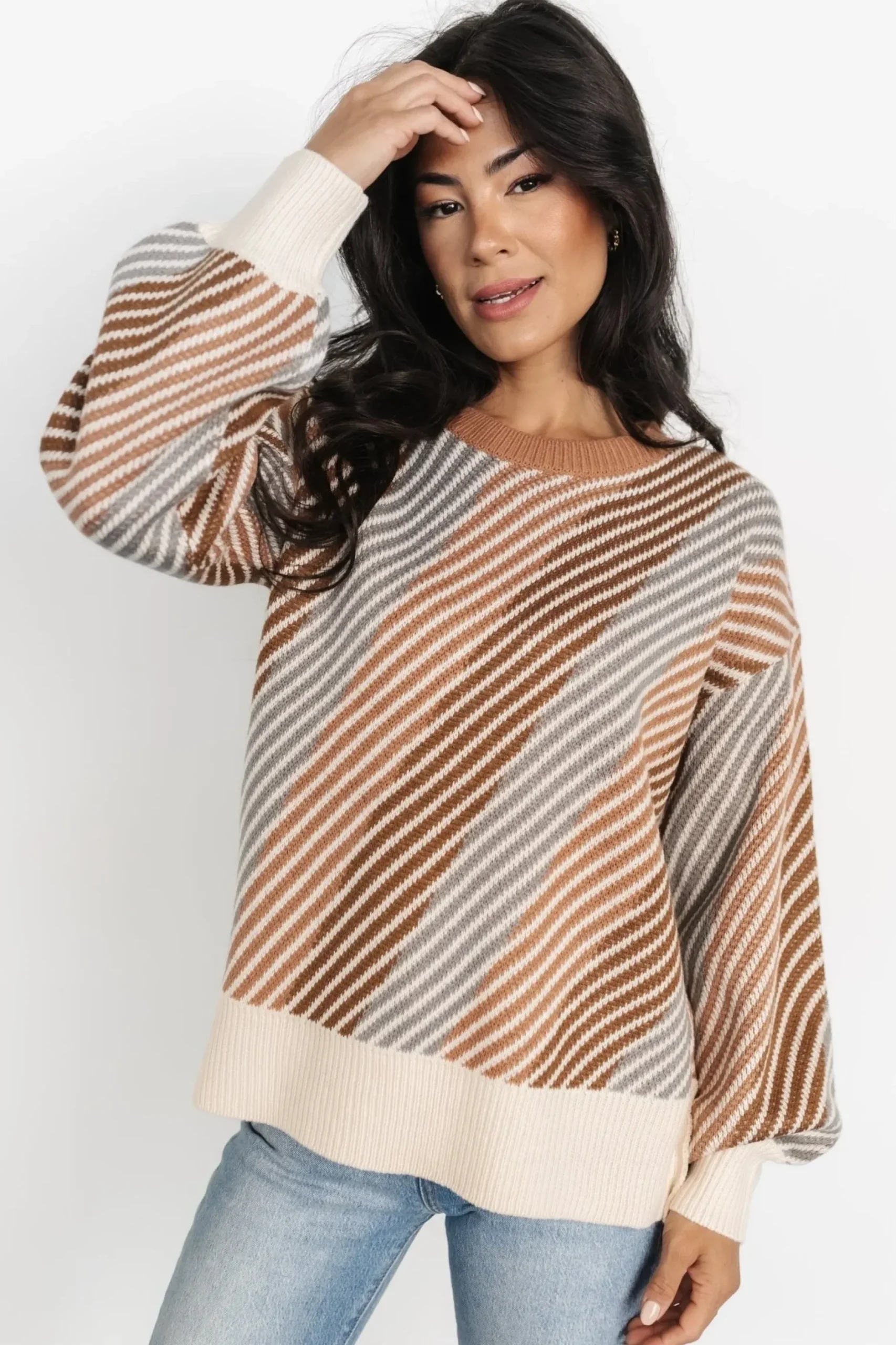 Baltic Born sweaters|Baldwin Striped Sweater | Multi