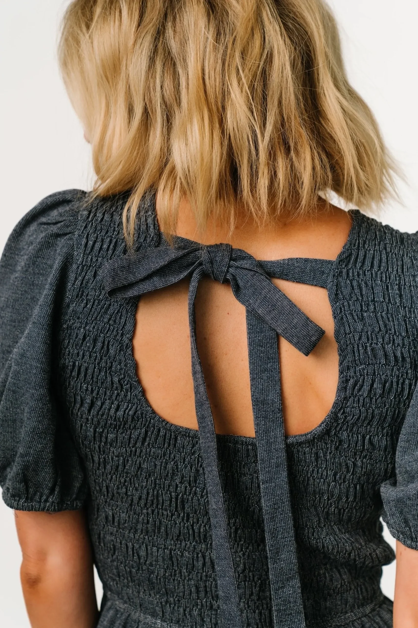Baltic Born JUMPSUITS + ROMPERS|Beaumont Romper | Dark Heather Blue