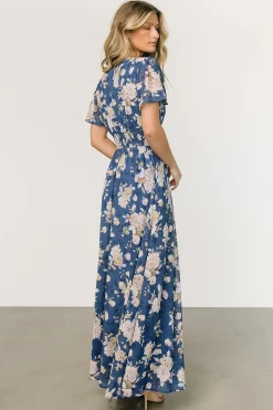 Baltic Born DRESSES|maxi dresses|Birdie Maxi Dress | Blue + Blush Floral