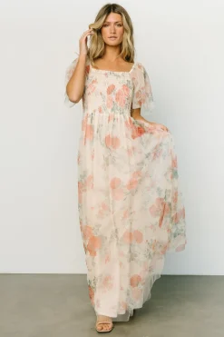 Baltic Born WEDDING SUITE|wedding guest|Cassandra Tulle Maxi Dress | Buttercream Floral