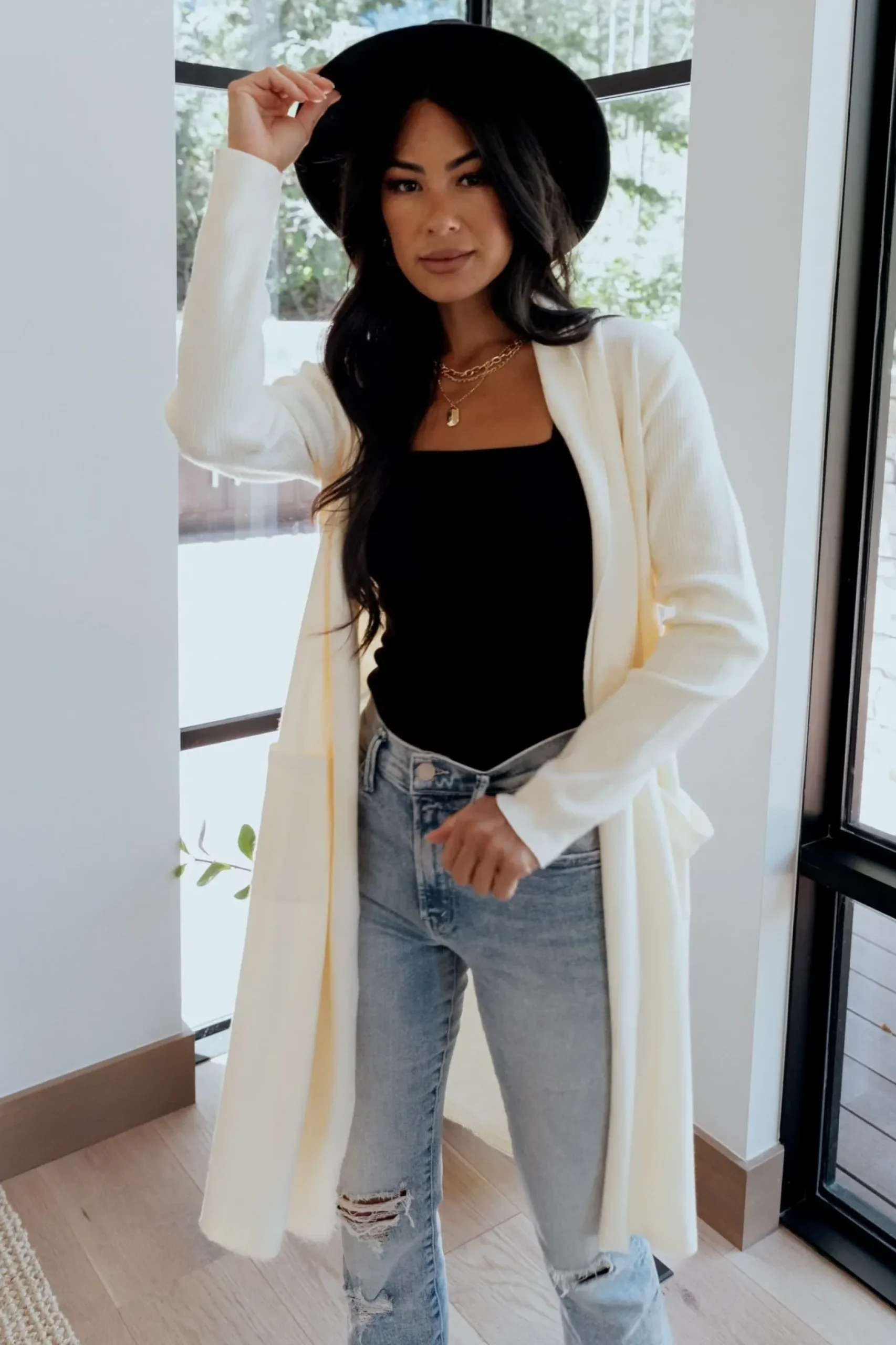 Baltic Born cardigans|WINTER ESSENTIALS|Central Park Cardigan | Ivory