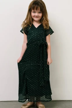 Baltic Born flower girl|Child Grace Sparkle Gown | Champagne