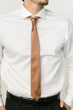 Baltic Born COMING SOON|Classic Satin Tie | Bronze