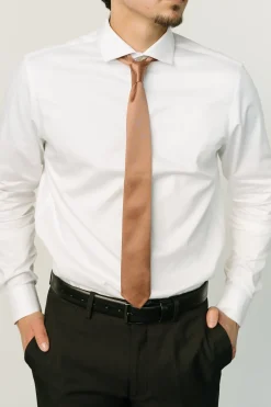 Baltic Born COMING SOON|Classic Satin Tie | Bronze