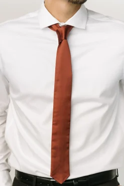 Baltic Born COMING SOON|Classic Satin Tie | Cinnamon