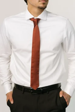 Baltic Born COMING SOON|Classic Satin Tie | Cinnamon