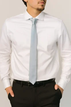 Baltic Born COMING SOON|Classic Satin Tie | Light Blue