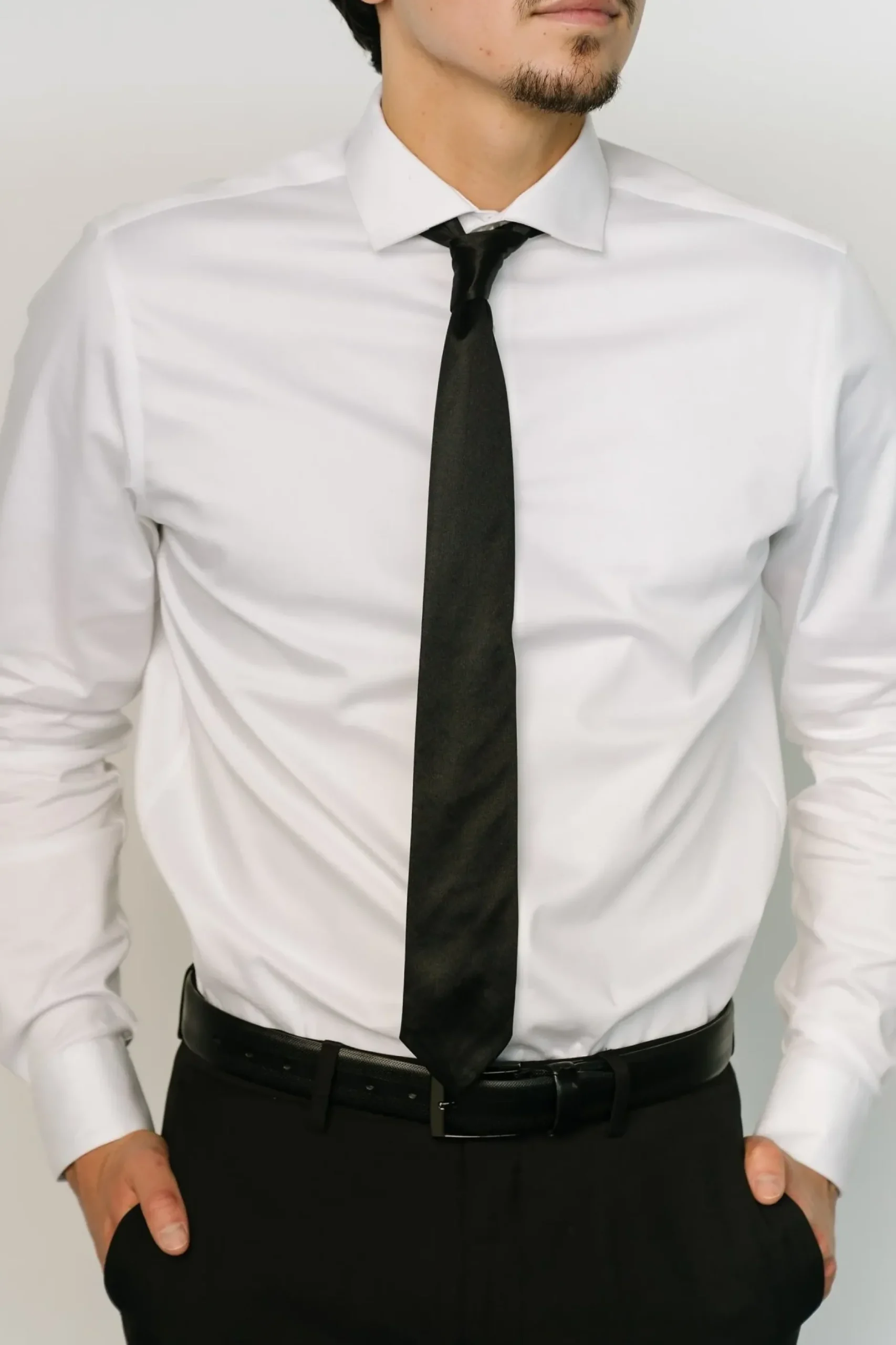 Baltic Born COMING SOON|Classic Satin Tie | Light Blue