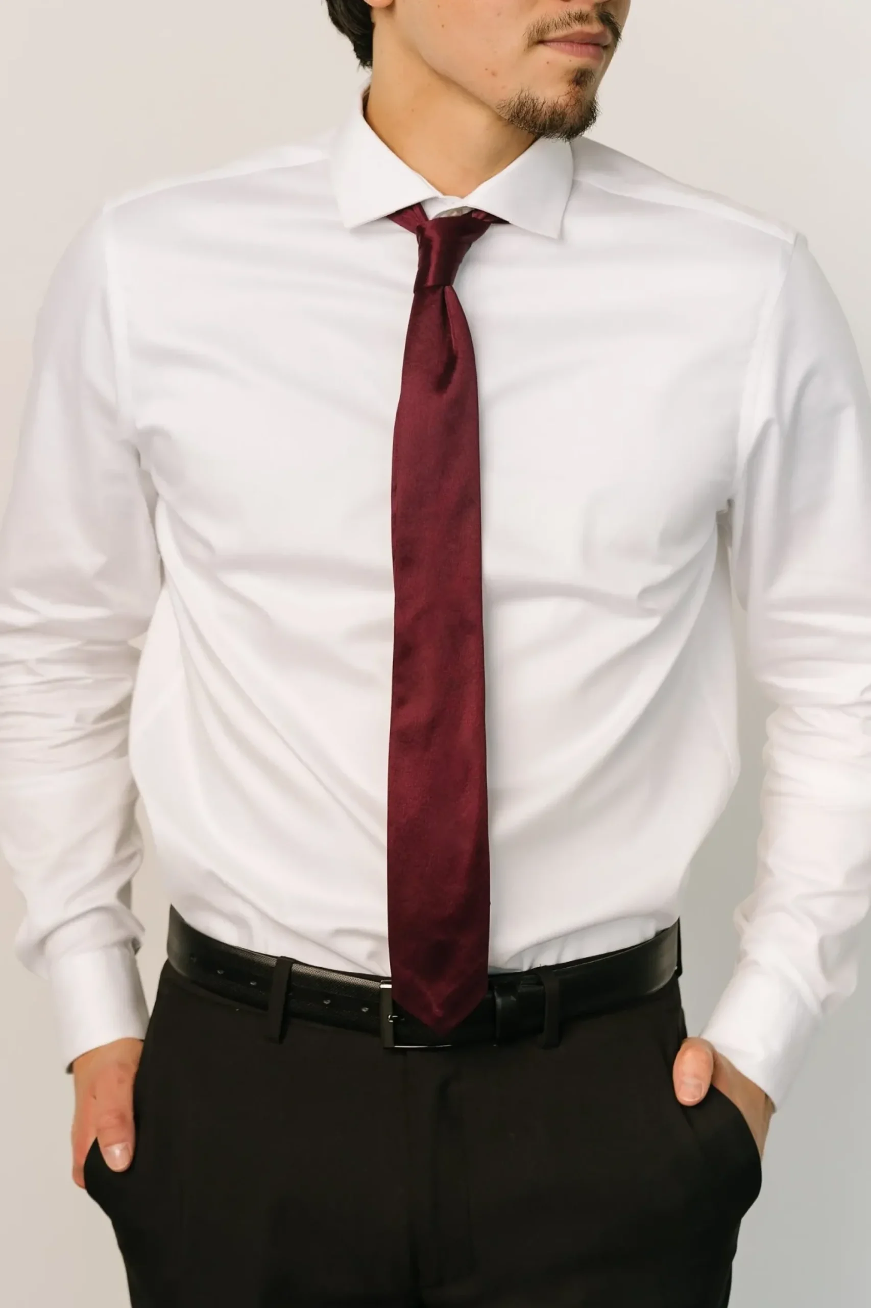 Baltic Born COMING SOON|Classic Satin Tie | Mulberry