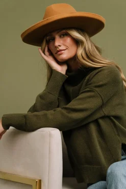 Baltic Born TOPS|sweaters|Collins Knit Sweater | Olive