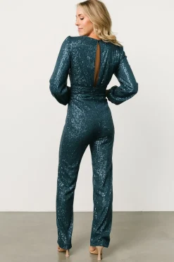 Baltic Born JUMPSUITS + ROMPERS|Comet Sequin Jumpsuit | Topaz