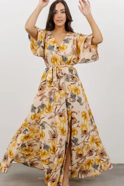 Baltic Born bump friendly|Corinth Maxi Dress | Butterfly Blooms
