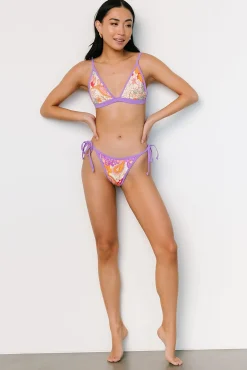 Baltic Born bikini|Cozumel Tie Bikini Bottom | Purple Multi