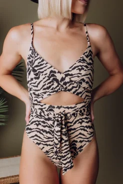 Baltic Born one piece|Cyprus One Piece | Animal Stripe