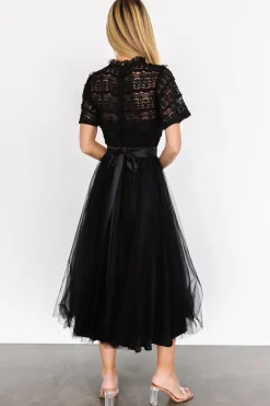 Baltic Born COMING SOON|Darcy Tulle Midi Dress | Black