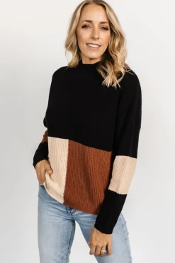 Baltic Born COMING SOON|Dawson Knit Sweater | Black Multi