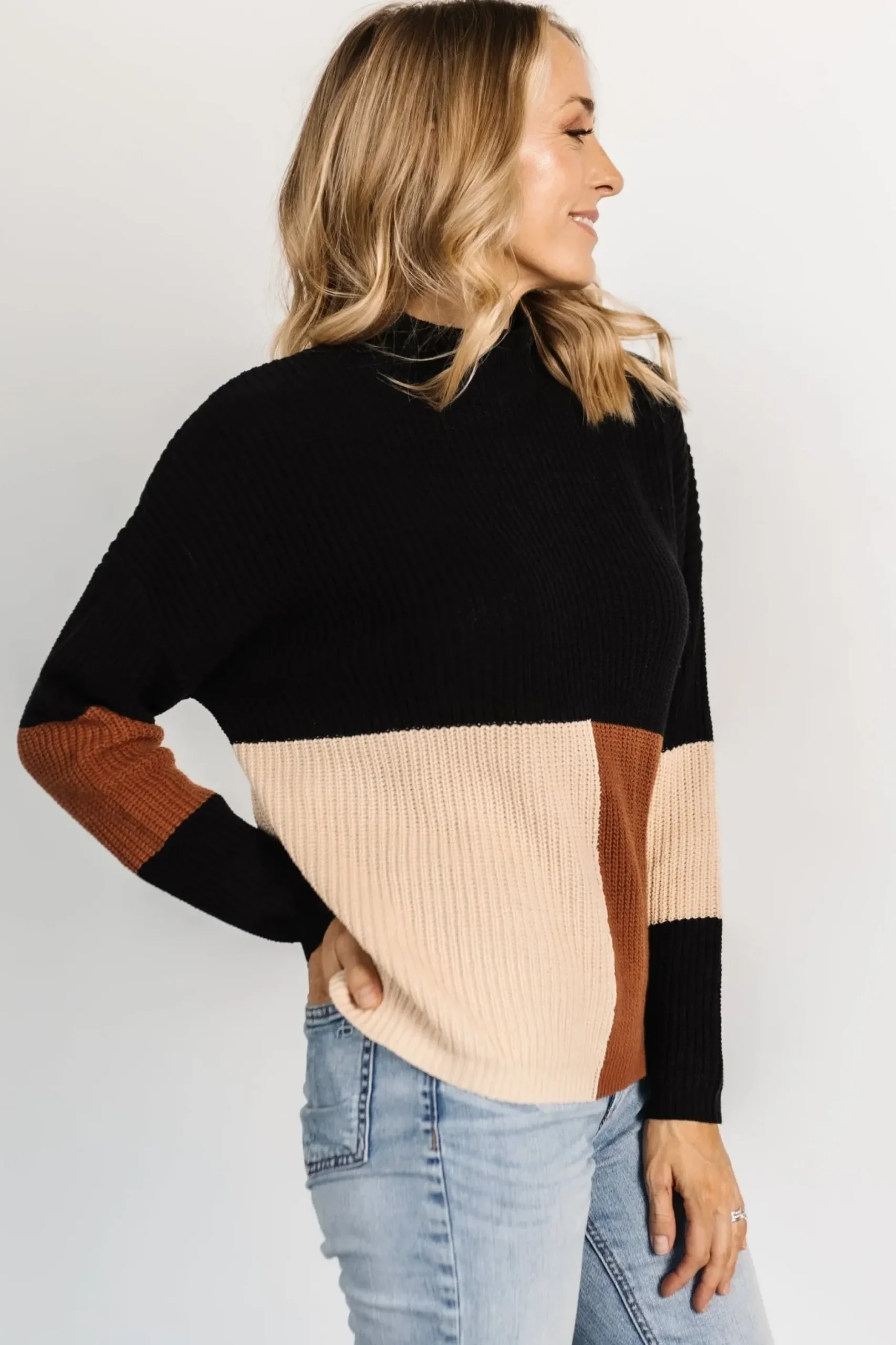 Baltic Born COMING SOON|Dawson Knit Sweater | Black Multi