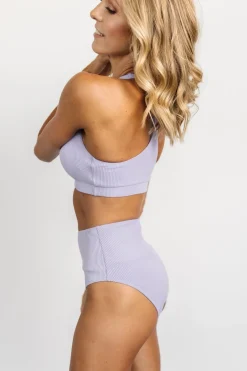 Baltic Born bikini|Del Mar Ribbed Bikini Bottom | Lilac