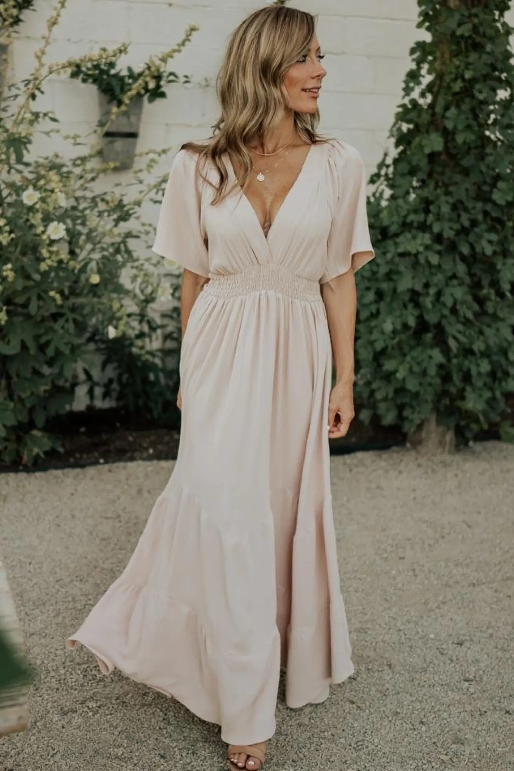 Baltic Born maxi dresses|WEDDING SUITE|Delilah Maxi Dress | Blush