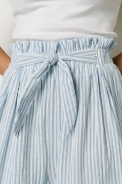 Baltic Born pants|Delphi Wide Leg Pants | Blue Stripe