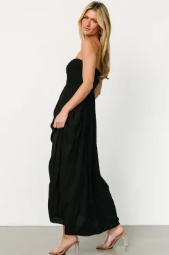 Baltic Born DRESSES|maxi dresses|Domenica Strapless Maxi Dress | Black