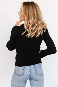 Baltic Born WINTER ESSENTIALS|SALE|Dominic Sweater Top | Black