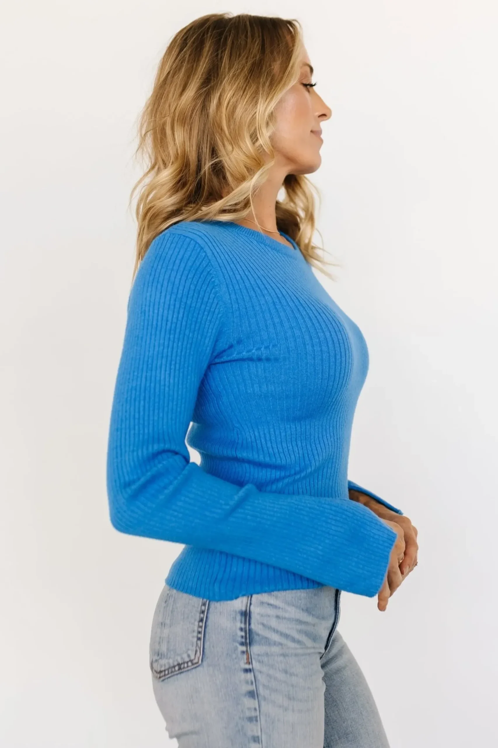 Baltic Born WINTER ESSENTIALS|SALE|Dominic Sweater Top | Blue