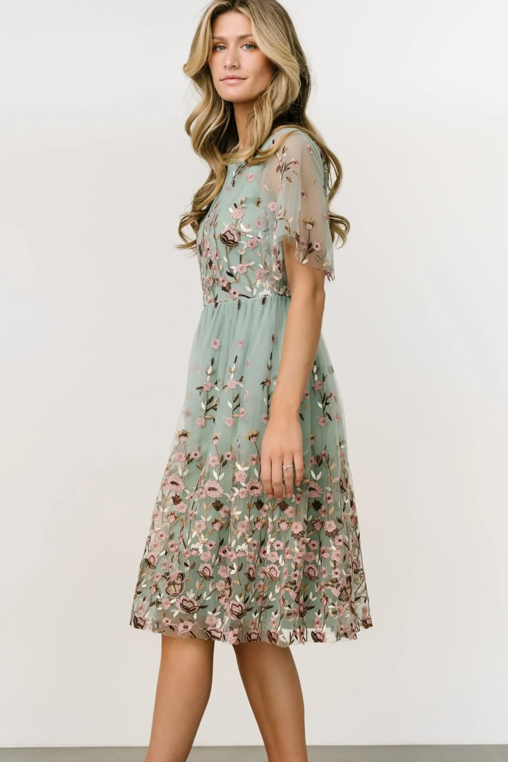 Baltic Born short dresses|Duchess Tulle Dress | Sage Garden