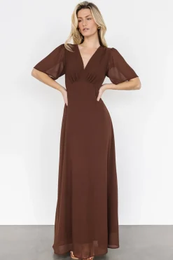 Baltic Born maxi dresses|WEDDING SUITE|Esti Maxi Dress | Espresso