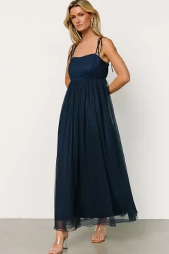 Baltic Born tulle styles|Fiona Tulle Maxi Dress | Midnight Blue