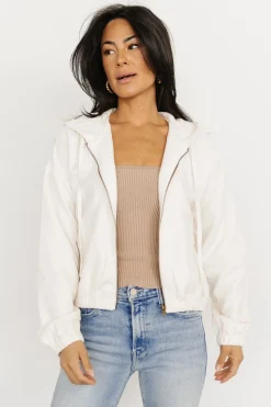 Baltic Born outerwear|Frankie Zip Jacket | Ivory