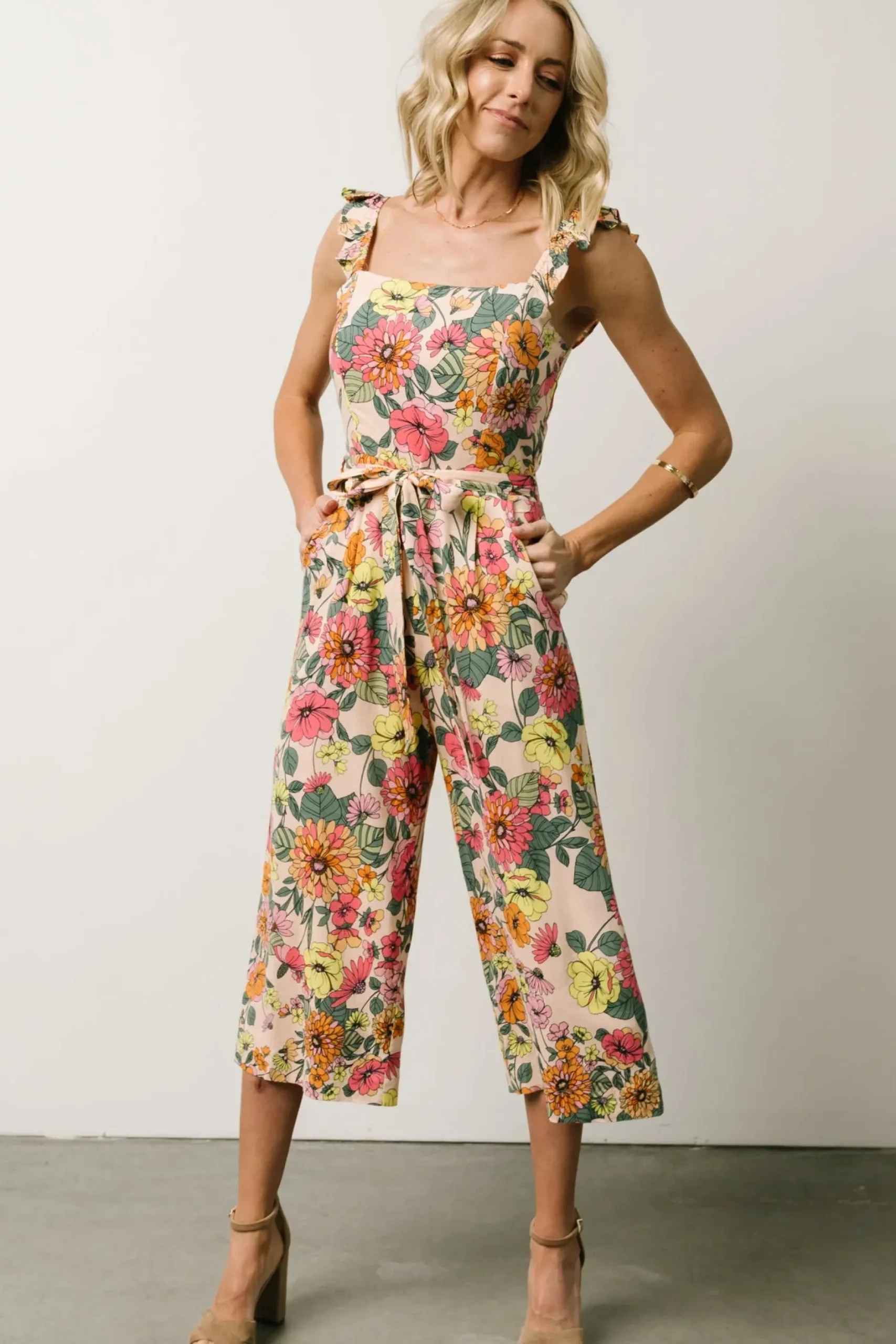 Baltic Born JUMPSUITS + ROMPERS|Gemma Jumpsuit | Multi Floral