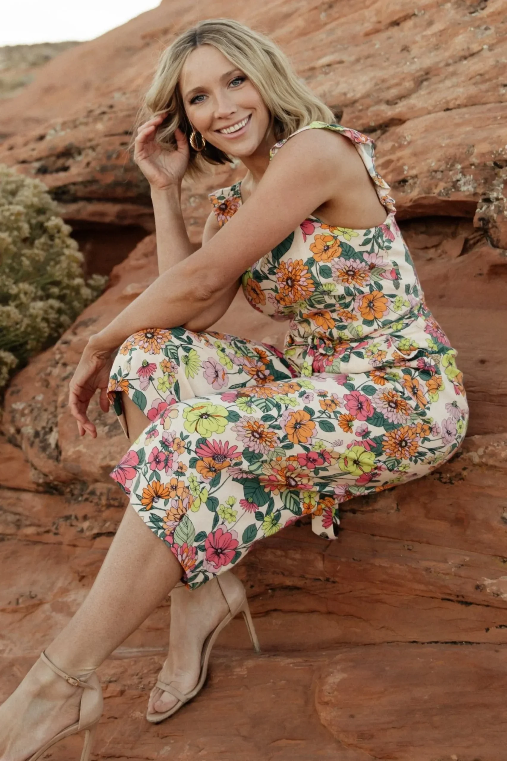 Baltic Born JUMPSUITS + ROMPERS|Gemma Jumpsuit | Multi Floral
