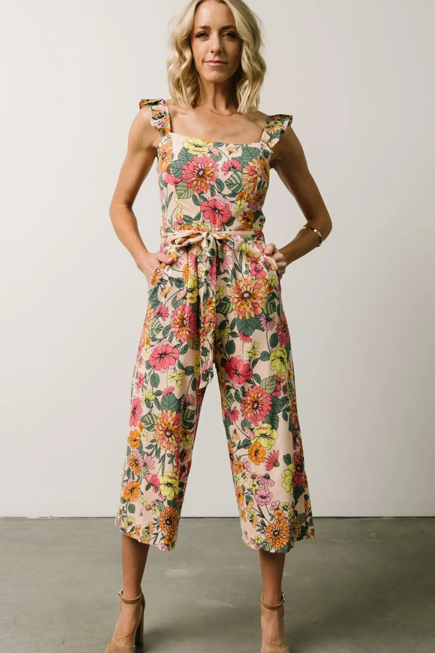 Baltic Born JUMPSUITS + ROMPERS|Gemma Jumpsuit | Multi Floral