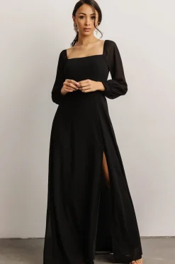 Baltic Born maxi dresses|WEDDING SUITE|Giselle Maxi Dress | Black