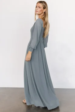 Baltic Born maxi dresses|WEDDING SUITE|Giselle Maxi Dress | Dusty Blue