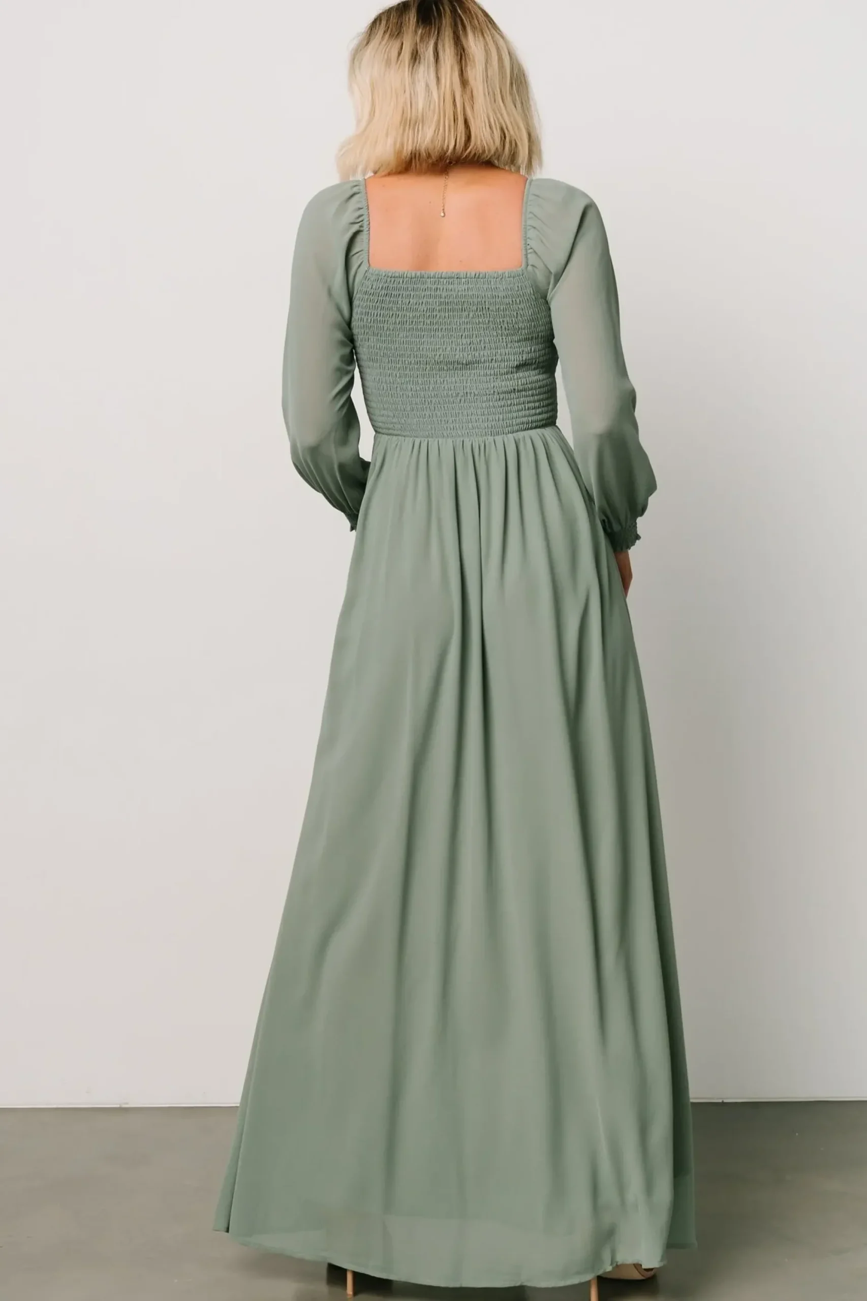 Baltic Born maxi dresses|WEDDING SUITE|Giselle Maxi Dress | Eucalyptus