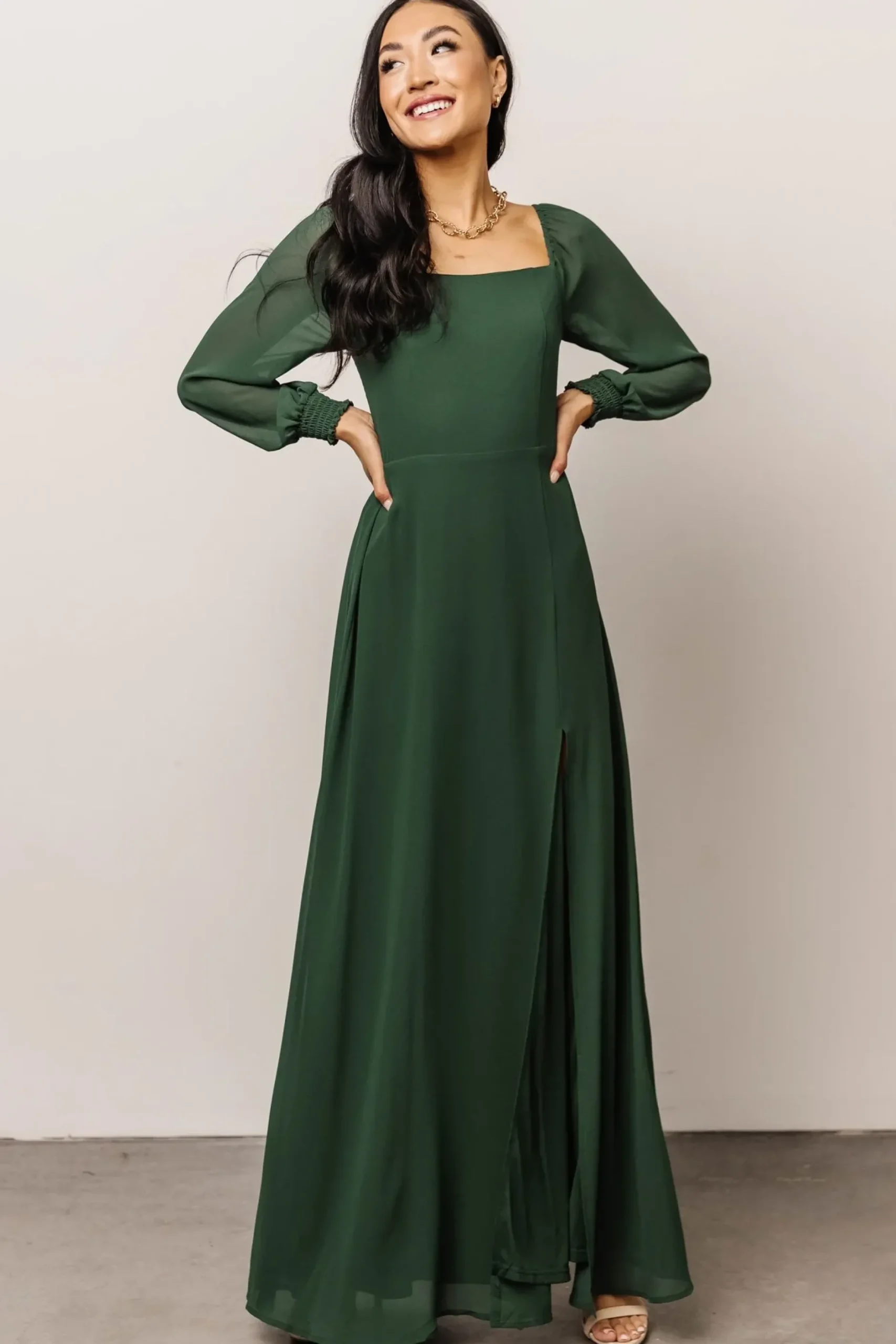 Baltic Born maxi dresses|WEDDING SUITE|Giselle Maxi Dress | Evergreen