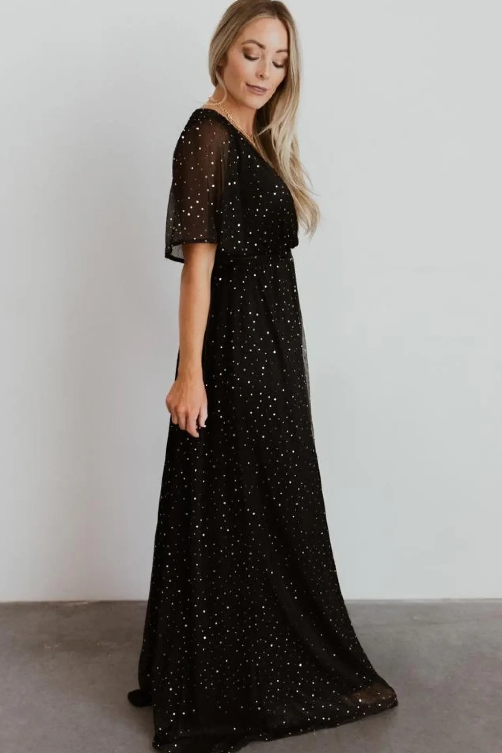Baltic Born SALE|Grace Sparkle Gown | Black